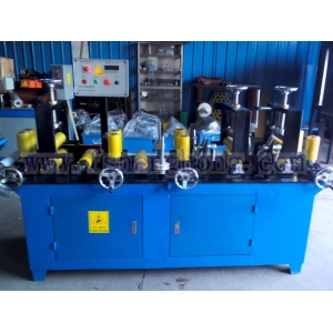 New Design Aluminium Profile Sticking Plastic Film Machine